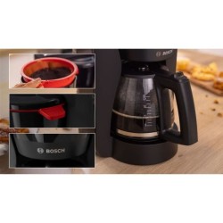 Cafetiere Filtre - BOSCH - TKA2M113 MyMoment - Noire - Capacité 1,25L - verse...