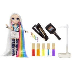 Rainbow High Hair Studio|Studio de coiffure - 1 poupée 27 cm +