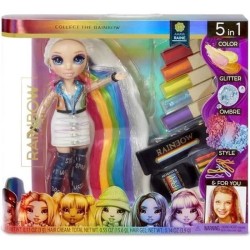 Rainbow High Hair Studio|Studio de coiffure - 1 poupée 27 cm +