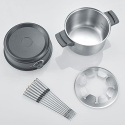 Fondue SEVERIN - FO2473 - Capacité 1,4L - Jusqu'a 8 personnes - Thermostat ré...