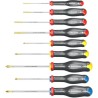 Coffret de 9 Tournevis Protwist - FACOM - AT.9PB - Fente/Phillips/Prozidriv -...