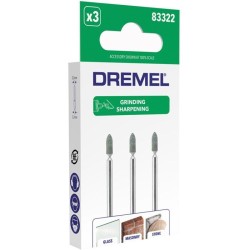 Lot de 3 Meules DREMEL 83322 (Pour Rectifier/Meuler, En Carbure de Silicium, ...