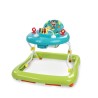 BRIGHT STARTS Trotteur bébé pliable- Safari- Jouets interactifs, Hauteur Régl...