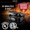 Coffre-fort ignifugé Master Lock L1200 - Protection des supports multimédias ...