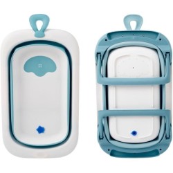 Baignoire pliable - THERMOBABY - BALNÉA - Compact - Bouchon de vidange - Jusq...