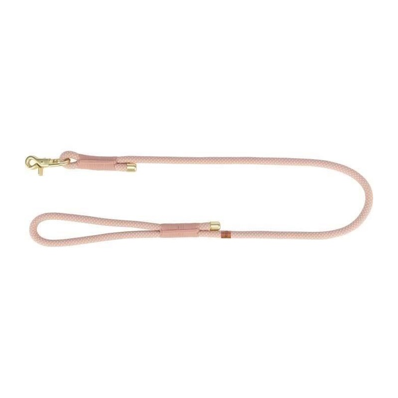 Laisse TRIXIE Soft Rope - S–XL: 1m - ø 10 mm - Rose et rose clair