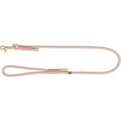 Laisse TRIXIE Soft Rope - S–XL: 1m - ø 10 mm - Rose et rose clair