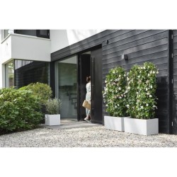 ELHO Pot de fleurs Vivo Next Square 40 - Ø 39 x H 38 cm - Intérieur,Extérieur...