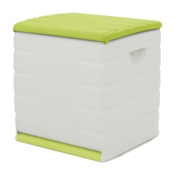 PLASTIKEN Coffre cadenassable avec roulettes - 190 L - Fonctionnel et esthéti...