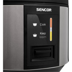 Cuiseur a riz - SENCOR - SRM 1890SS - 700-830 W - 1,8 L - Argent