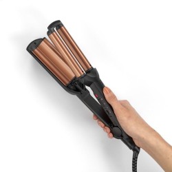 Lisseur - BaByliss - W2447E - Effet wavy, jusqu'a 200°C avec des plaques larg...