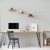 RIPOLIN Peinture Couleur Velours pour Murs, Boiseries Radiateurs - Gris lome