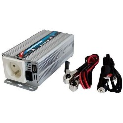 Convertisseur de tension - HTC TECHNIC - 12V/220 V - 300 W - Avec prise USB-A...