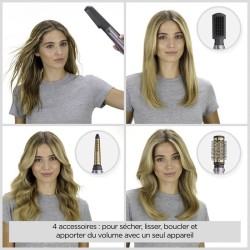 Brosse soufflante - BaByliss - AS136E Air Style 1000 - Pour secher, mettre en...