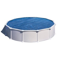 GRE - Bâche été a bulles pour piscines hors-sol rondes Ø4,50m a Ø4,60m -  Épa...