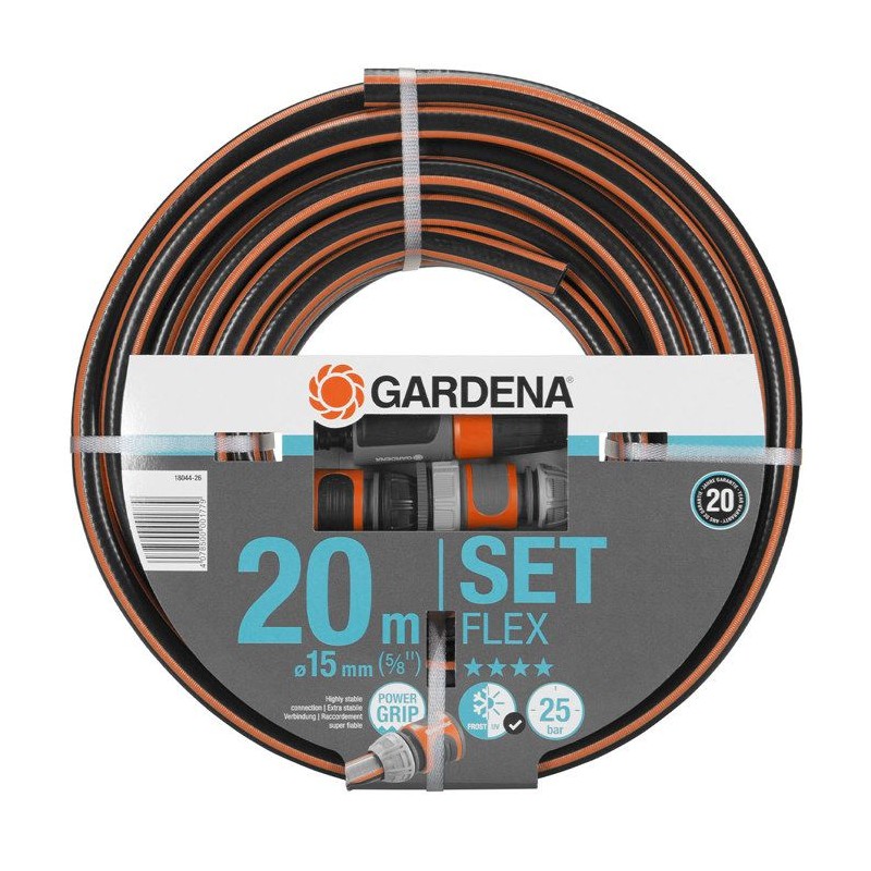 Tuyau d'arrosage ComfortFLEX GARDENA - 20m - Ø15mm - Anti noeud et indéformab...