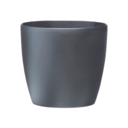 ELHO Pot de fleurs rond Brussels avec roues - Ø 39 x H 37 cm - Intérieur - 10...