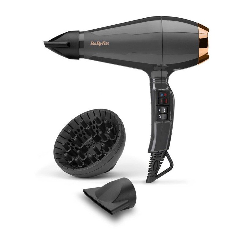 Seche-cheveux - BaByliss - 6719DE Air Pro 2200 - Perfomance, qualité pro, bri...