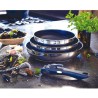 Lot de 3 poeles - BAUMALU - Comete - 20 / 24 / 28 cm - Manche amovible - Acie...