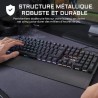 Clavier Gamer - The G-Lab - KEYZ CARBON E - Mécanique (Switch Bleu) - Rainbow...