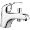 Mitigeur bain douche ROUSSEAU CARDIFF monotrou chromé - Economie d'eau - Fini...
