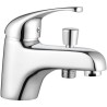 Mitigeur bain douche ROUSSEAU CARDIFF monotrou chromé - Economie d'eau - Fini...