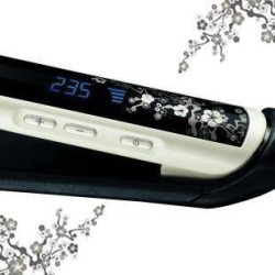 Remington S9500 Fer a Lisser, Lisseur Pearl Plaques Souples Advanced Ceramic ...