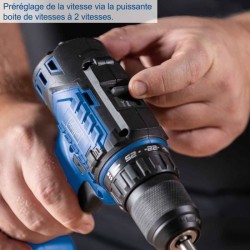 perceuse visseuse sans fil BC-DD60-X - brushless 60 Nm mandrin 13mm - SCHEPPA...