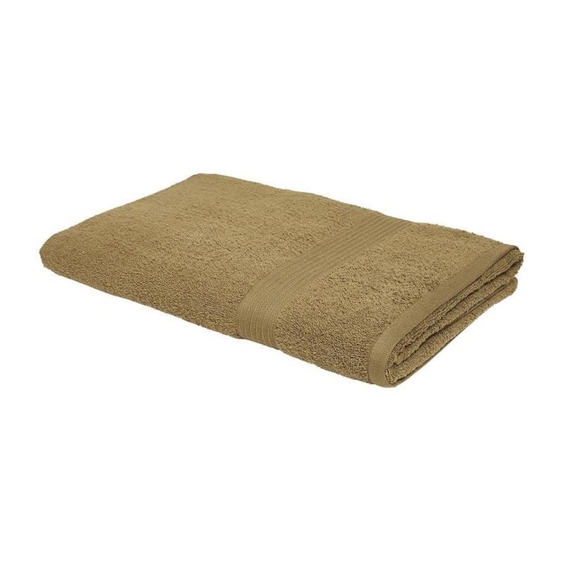 TODAY Essential - Maxi drap de bain 90x150 cm 100% Coton coloris bronze