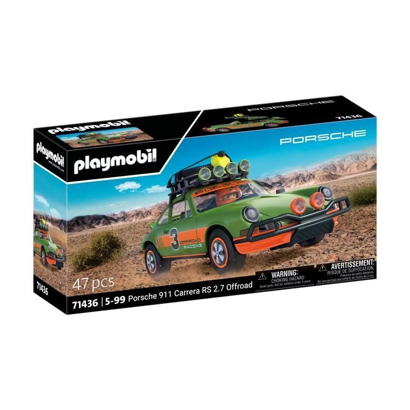 PLAYMOBIL 71436 Porsche 911 Carrera RS 2.7 Offroad Edition, Classic cars, Adu...