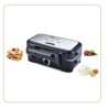 Gaufrier LITTLE BALANCE - Speed'n Mixt - 2 Plaques Interchangeables - Ouvertu...