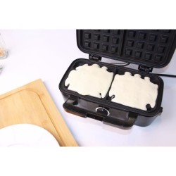 Gaufrier LITTLE BALANCE - Speed'n Mixt - 2 Plaques Interchangeables - Ouvertu...
