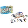 PLAYMOBIL 71623 Bateau de surveillance des récifs coralliens, 67 pieces, Des ...