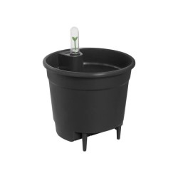 ELHO Pot de fleurs Self-watering Insert 21 living - Ø20,7 x H19,5 cm - Noir