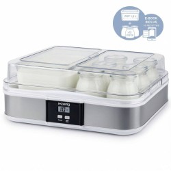 Yaourtiere HKoeNIG - ELY120 - Capacité 12 pots en verre de 160ml + 1 pot a fr...