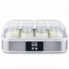 Yaourtiere HKoeNIG - ELY120 - Capacité 12 pots en verre de 160ml + 1 pot a fr...
