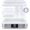 Yaourtiere HKoeNIG - ELY120 - Capacité 12 pots en verre de 160ml + 1 pot a fr...