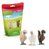 Coffret de Figurines Poules - Ferme Jouet et Grange de 3 Pieces avec