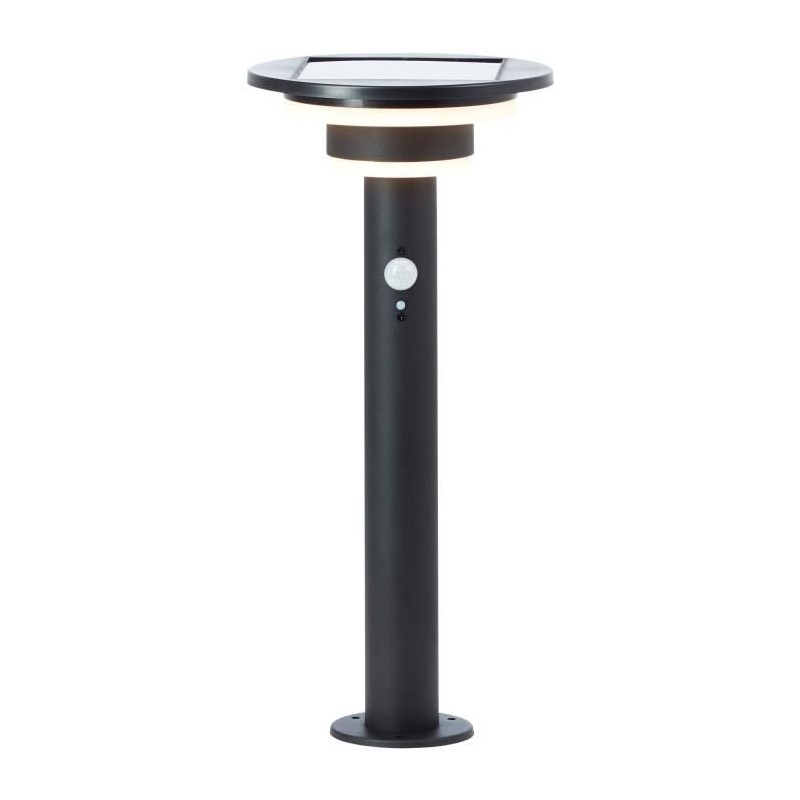 Borne extérieure - BRILLIANT - GARVINA - LED et solaire - Détecteur de mouvem...