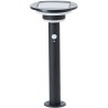 Borne extérieure - BRILLIANT - GARVINA - LED et solaire - Détecteur de mouvem...