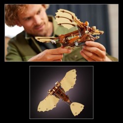 LEGO Icons 10363 La machine volante de Léonard de Vinci - Décoration pour adu...