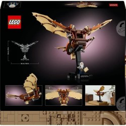 LEGO Icons 10363 La machine volante de Léonard de Vinci - Décoration pour adu...