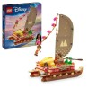 LEGO | Disney 43270 Le Bateau d'Aventure de Vaiana - Jeu de Construction pour...