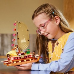 LEGO | Disney 43270 Le Bateau d'Aventure de Vaiana - Jeu de Construction pour...