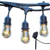 Guirlande lumineuse solaire - LUMISKY - MAFY SOLAR - 6.50 m - 10 ampoules a f...