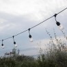 Guirlande lumineuse solaire - LUMISKY - MAFY SOLAR - 6.50 m - 10 ampoules a f...