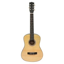 Guitare acoustique en bois, Lexibook, 91 cm, Guide d'apprentissage inclus, 6 ...