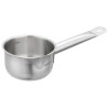ARTHUR MARTIN Set de de 5 Casseroles - Acier inoxydable - Intérieur satiné av...