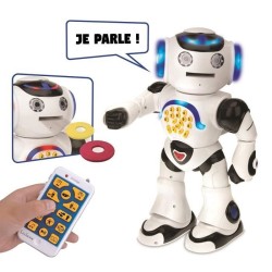POWERMAN - Mon Premier Robot Ludo-Éducatif (Français), sons et lumieres - LEX...