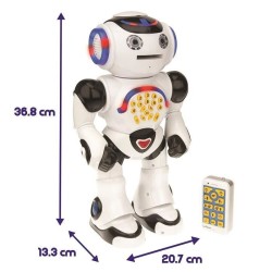 POWERMAN - Mon Premier Robot Ludo-Éducatif (Français), sons et lumieres - LEX...